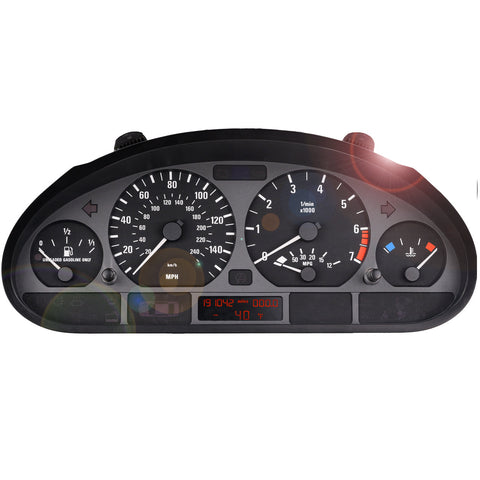 BMW E46 3-Series 318i 320i 323i 325i 328i 330i M3 1999-2006 Instrument ...