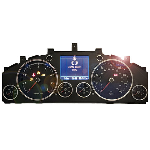 Volkswagen Touareg 2003-2010 Instrument Cluster Color LCD Display and Backlight Repair