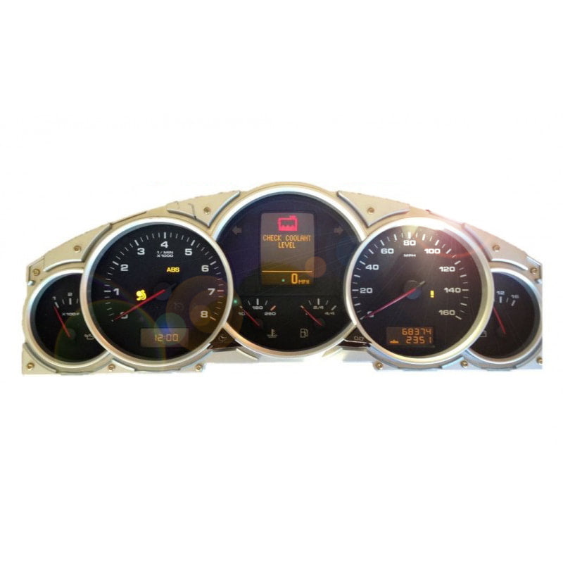Volkswagen Touareg 2003-2010 Instrument Cluster Amber LCD Display and Backlight Repair